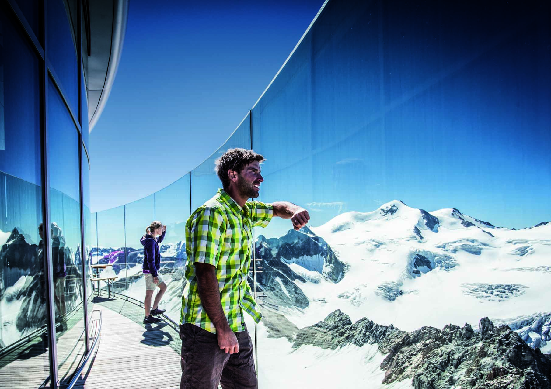 Das höchste Restaurant Österreichs: Das Café 3.440 am Pitztaler Gletscher